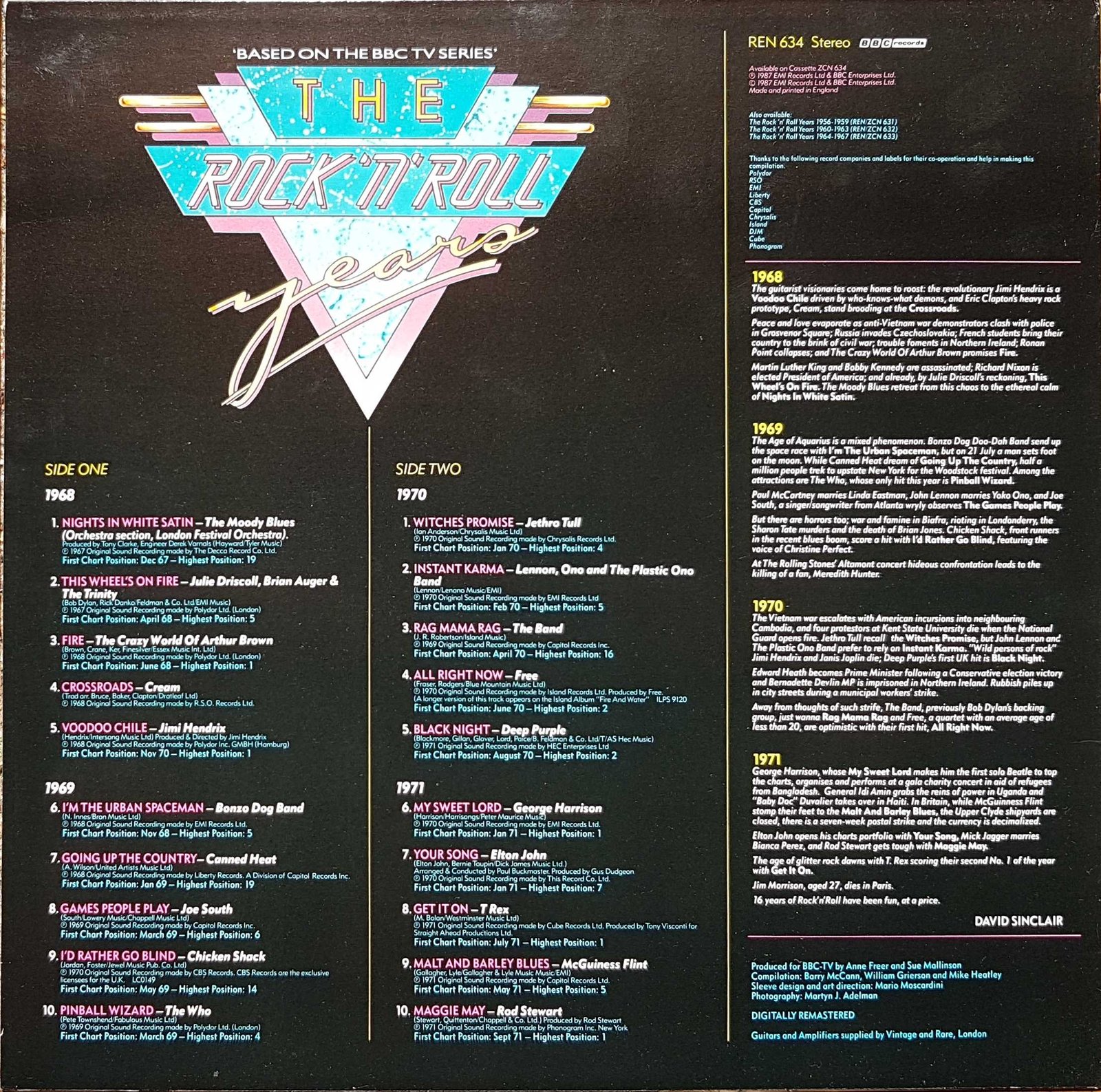 Back cover of REN 634